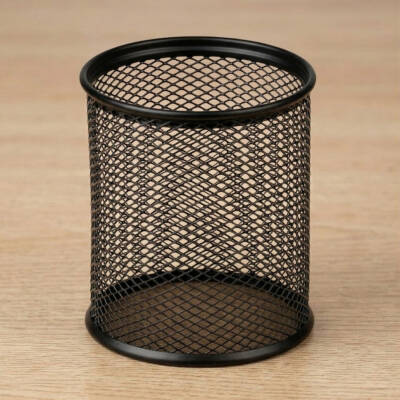 Bigpoint Metal Perfore Kalemlik, Paslanmaz Metal, Siyah - 2