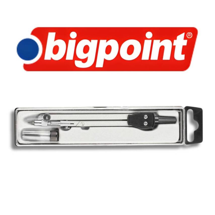 Bigpoint Metal Pergel Seti, Ayarlanabilir, 2 Yedek Uçlu, Tek Ayaklı - 5
