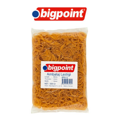 Bigpoint Mini Ambalaj Lastiği 500 gr, %100 Kauçuk, Dayanıklı ve Esnek - 3