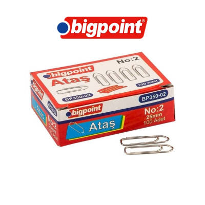 Bigpoint Nikel Ataş No:2, 25 mm, Oksitlenme Önleyici Nikel Kaplama - 3