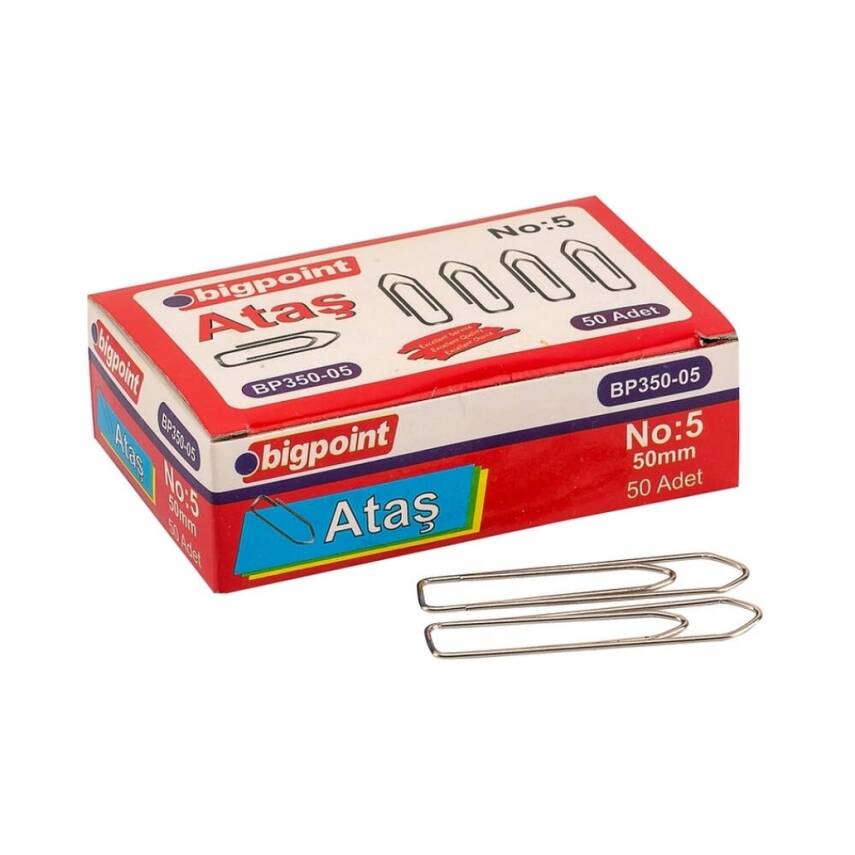 Bigpoint Nikel Ataş No:5, 50 mm, Oksitlenme Önleyici, Roket Tipi - 1