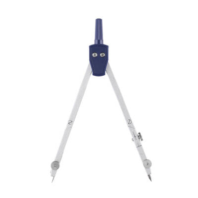 Bigpoint Pergel Seti, Çift Ayağı Bükülebilir, Paslanmaz Metal - 3