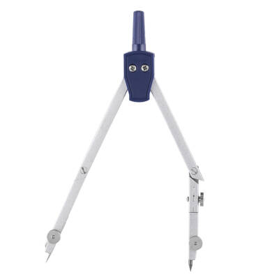 Bigpoint Pergel Seti, Çift Ayağı Bükülebilir, Paslanmaz Metal - 6