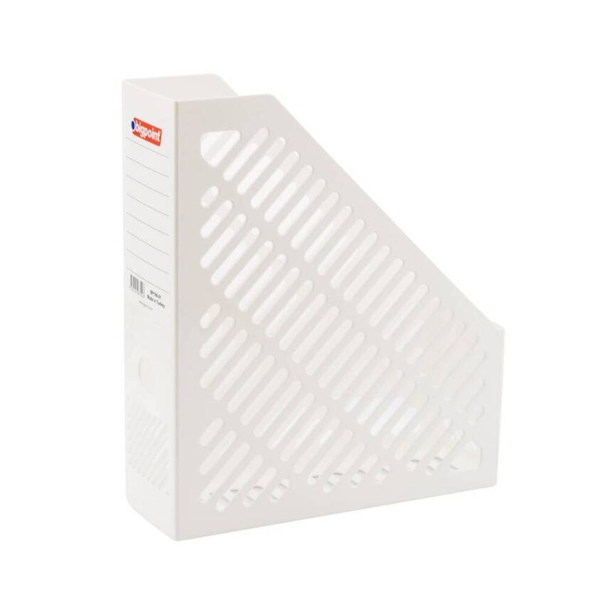 Bigpoint Plastik Kutu Klasör, Beyaz, Dayanıklı, Dikey - Yatay, A4-A5 - 1