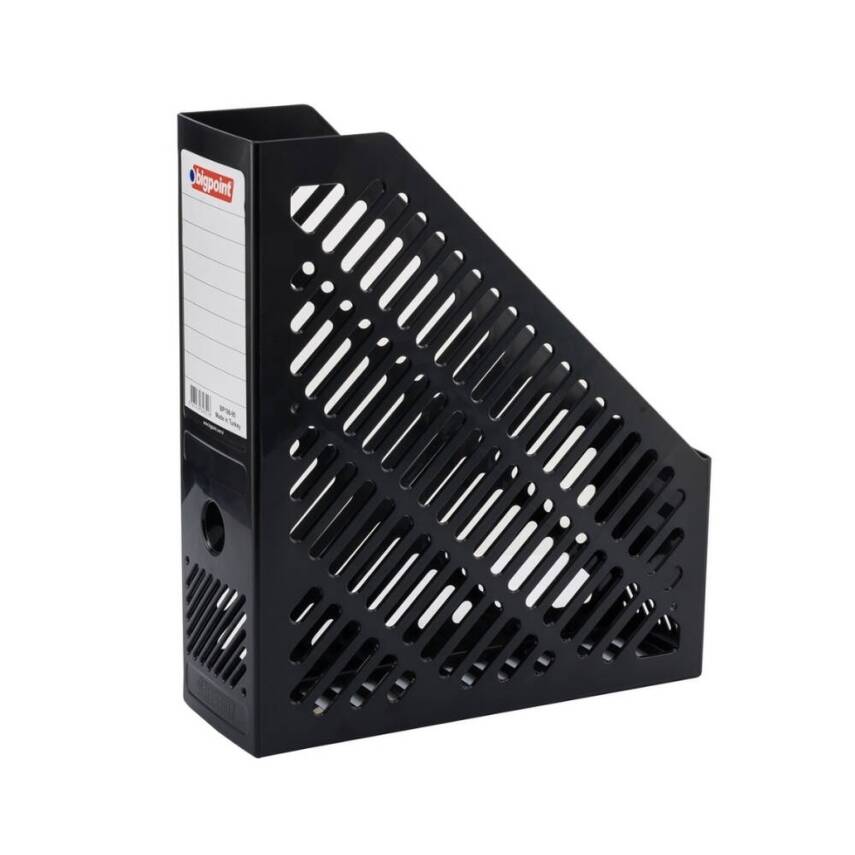 Bigpoint Plastik Kutu Klasör, Siyah, Dayanıklı ABS, Dikey-Yatay, A4-A5 - 1