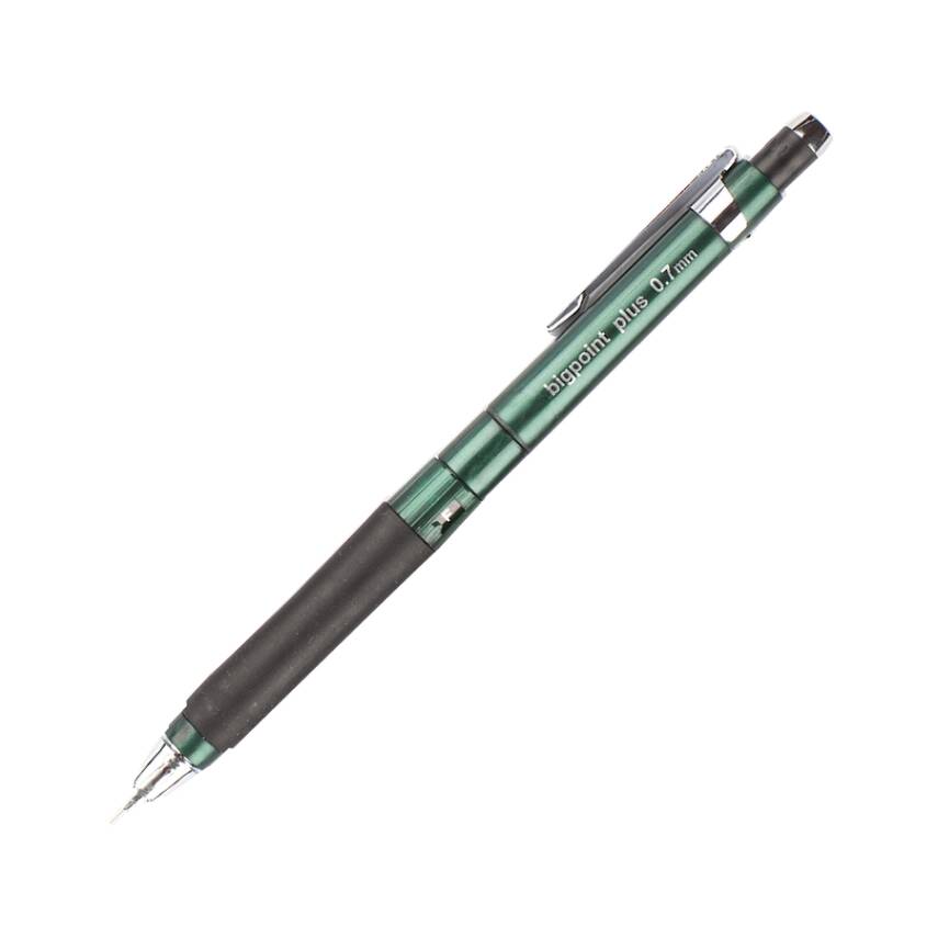 Bigpoint Plus Versatil Kalem, 0.7 mm, Metal Uç, Yumuşak Gövde, Yeşil - 1