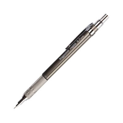 Bigpoint Rapid Versatil Kalem, 0.7 mm, Metal Uç, Kumlu Gövde, Gri - 1