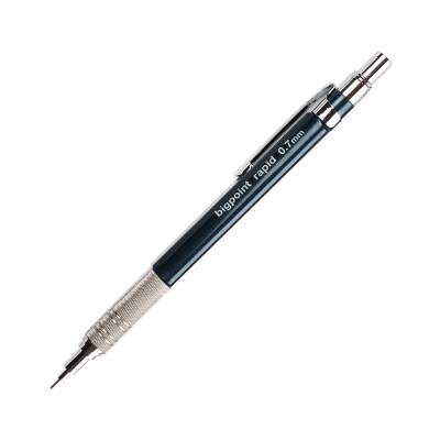 Bigpoint Rapid Versatil Kalem, 0.7 mm, Metal Uç, Kumlu Gövde, Yeşil - Bigpoint