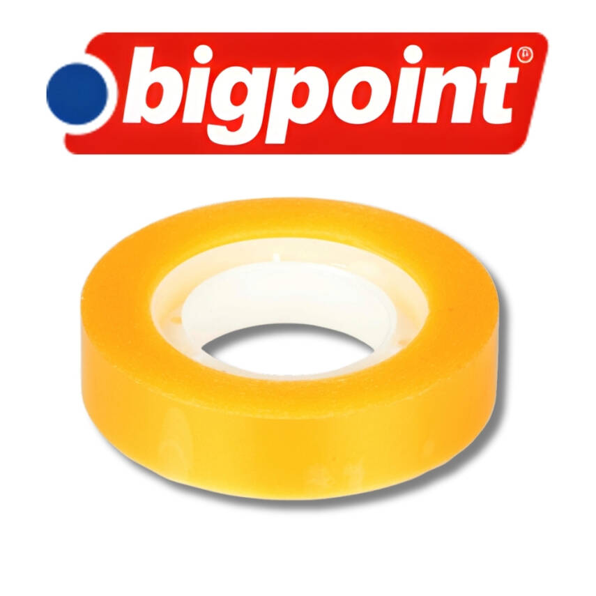 Bigpoint Selo Bant, 12 mm x 33 m, Şeffaf, Kırtasiye ve Ofis İçin Uygun - 4