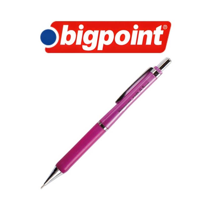Bigpoint Soft Versatil Kalem, 0.5 mm, Metal Uçlu, Koyu Pembe - 3