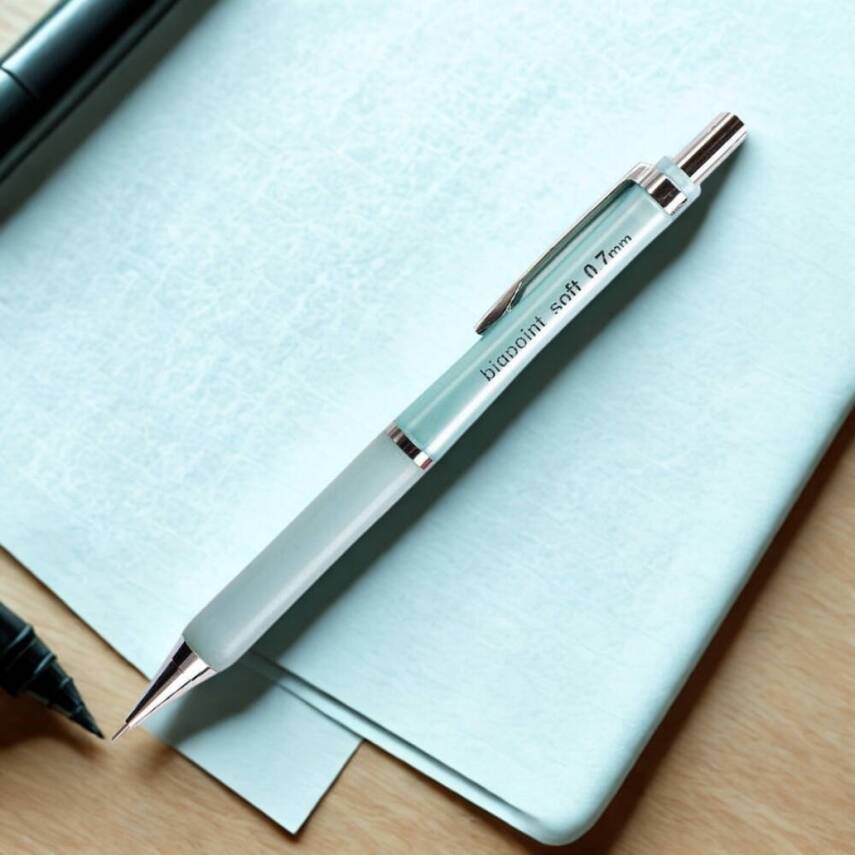 Bigpoint Soft Versatil Kalem, 0.7 mm, Metal Uç, Kauçuk Gövde, Mavi - 4