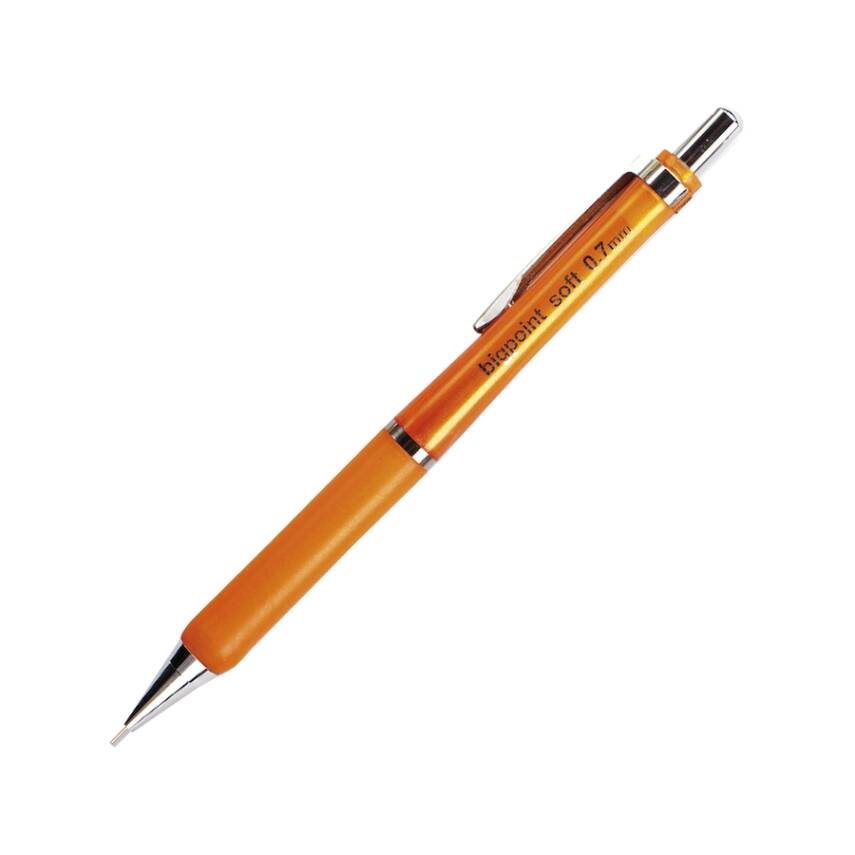 Bigpoint Soft Versatil Kalem, 0.7 mm, Metal Uç, Yumuşak Gövde, Turuncu - 1