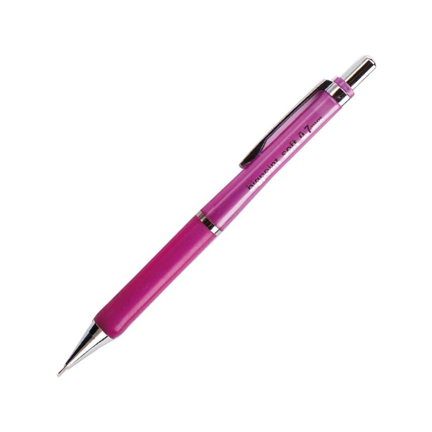 Bigpoint Soft Versatil Kalem,0.7mm, Metal Uç,Yumuşak Gövde, Koyu Pembe - 1