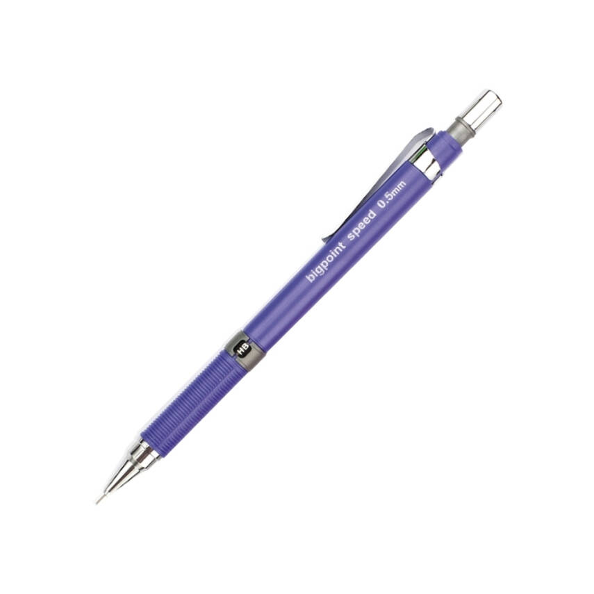 Bigpoint Speed Versatil Kalem, 0.5 mm, Gizlenebilir Uçlu, Mor - 1