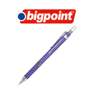 Bigpoint Speed Versatil Kalem, 0.5 mm, Gizlenebilir Uçlu, Mor - 3