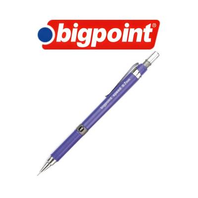 Bigpoint Speed Versatil Kalem, 0.7 mm, Gizlenebilir Uçlu, Mor - 2