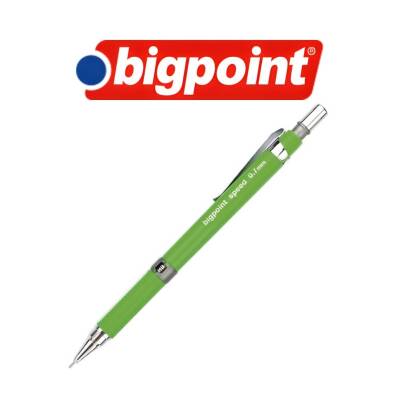 Bigpoint Speed Versatil Kalem, 0.7 mm, Gizlenebilir Uçlu, Yeşil - 2