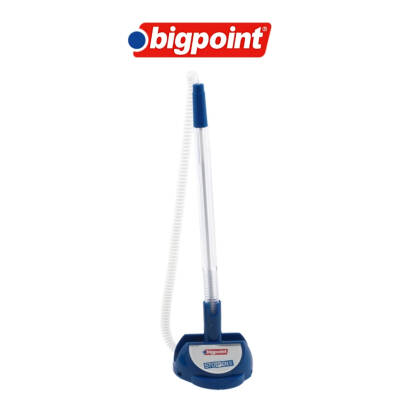 Bigpoint Spiralli Tükenmez Kalem, Vezne ve Form Doldurmaya Uygun, Mavi - 3