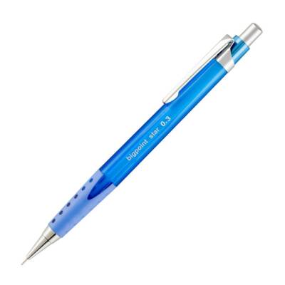 Bigpoint Star Versatil Kalem, 0.3 mm, Metal Uçlu, Mavi - Bigpoint