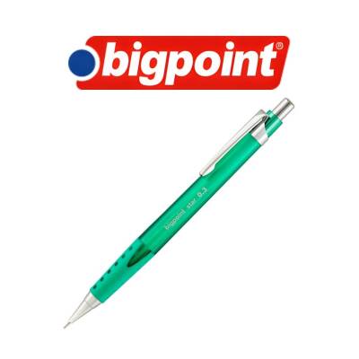 Bigpoint Star Versatil Kalem, 0.3 mm, Metal Uçlu, Yeşil - 3