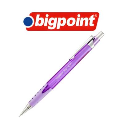 Bigpoint Star Versatil Kalem, 0.7 mm, Metal Uçlu, Mor - 3