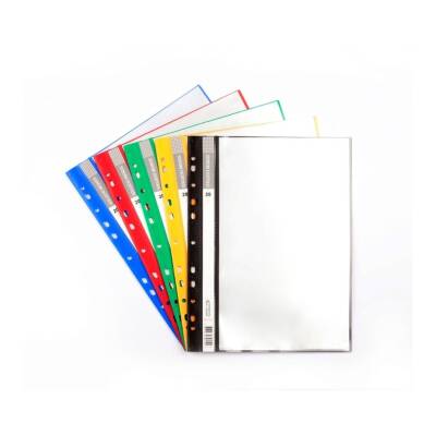 Bigpoint Sunum Dosyası, 20 Yaprak, 5'li Paket, A4, 5 Renk, Dayanıklı - Bigpoint