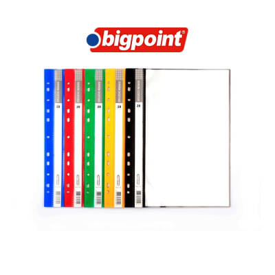 Bigpoint Sunum Dosyası, 20 Yaprak, 5'li Paket, A4, 5 Renk, Dayanıklı - 3