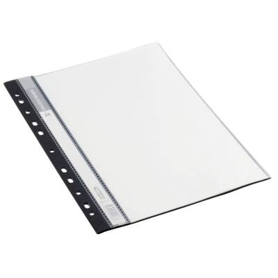 Bigpoint Sunum Dosyası, Delikli, 20 Yaprak, 40 Sayfa, A4 Uyumlu, Siyah - Bigpoint