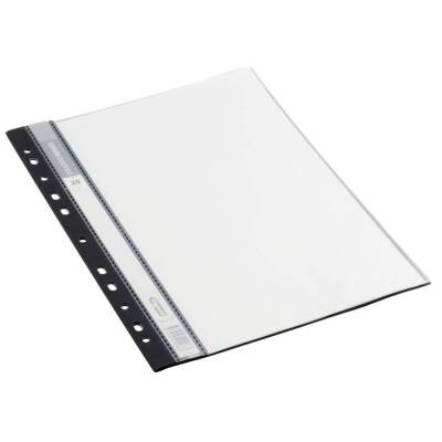 Bigpoint Sunum Dosyası, Delikli, 20 Yaprak, 40 Sayfa, A4 Uyumlu, Siyah - Bigpoint