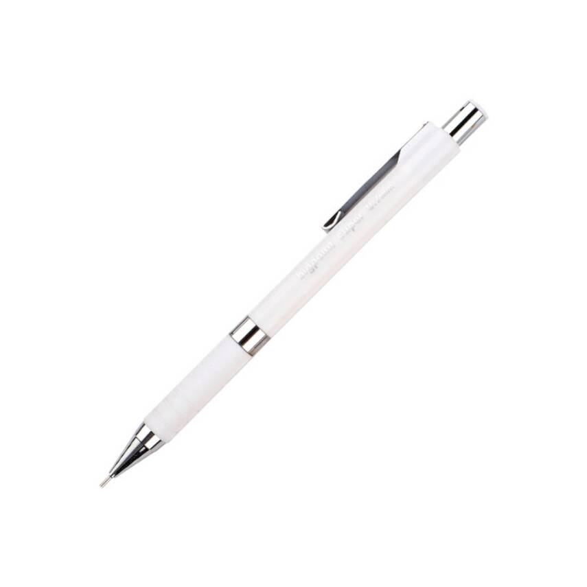 Bigpoint Super Versatil Kalem, 0.7 mm, Gizlenebilir Uçlu, Beyaz - 1