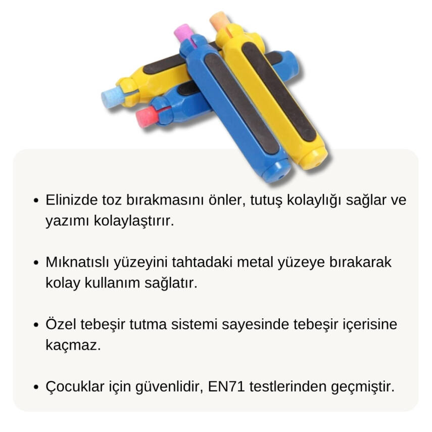 Bigpoint Tebeşir Tutacağı, Mıknatıslı Yapı, Tahtaya Tutunan Tebeşirlik - 2