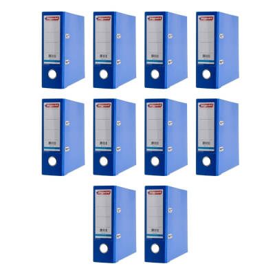 Bigpoint Telgraf Klasör, 10 Adet,2 Halkalı, 480 A5 Sayfa, Telgraf,Mavi - 2