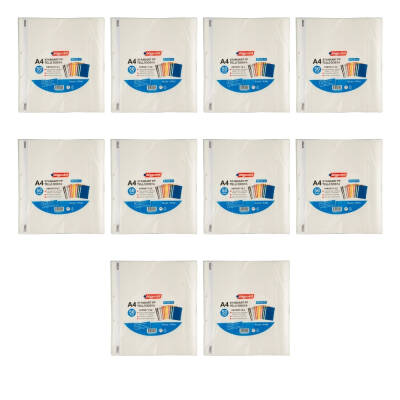 Bigpoint Telli Dosya, 10 Adet, 50'li Paket, Standart, A4, Beyaz - 2