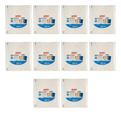 Bigpoint Telli Dosya, 10 Adet, 50'li Paket, Standart, A4, Beyaz - 2