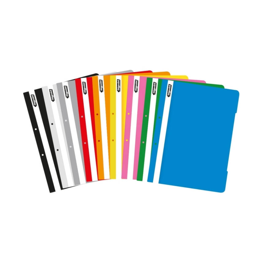 Bigpoint Telli Dosya 50'li Paket, Standart, A4 Poşet Dosya İçin, Sarı - 3
