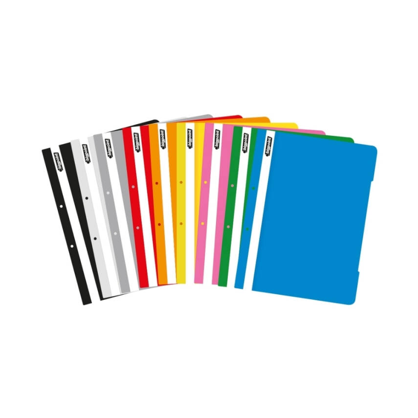 Bigpoint Telli Dosya 50'li Paket, Standart, A4 Poşet Dosya İçin, Siyah - 3