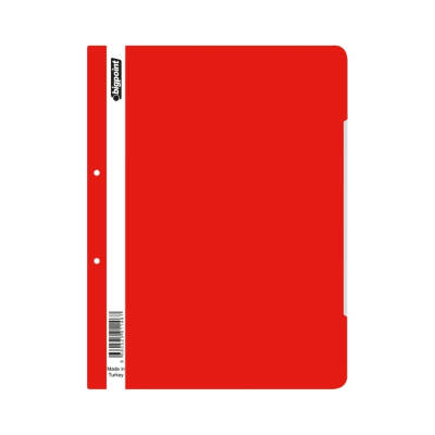 Bigpoint Telli Dosya 50'li Paket, Standart,A4 Poşet Dosya İçin,Kırmızı - 1