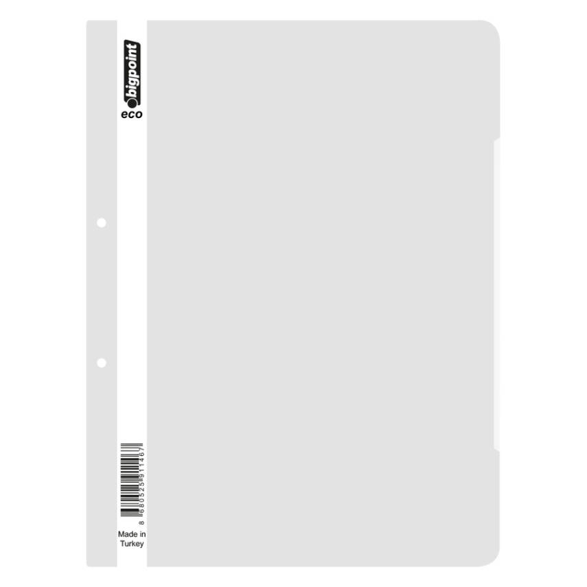 Bigpoint Telli Dosya, 80g, 180 A4 Kapasiteli, Poşet Uyumlu, Beyaz - 1