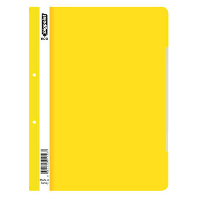 Bigpoint Telli Dosya, Poşet Dosya İçin, 80g, 180 A4 Kapasiteli, Sarı - 1