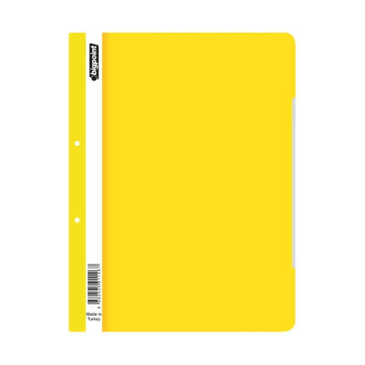 Bigpoint Telli Dosya Sarı, Standart, A4 Poşet Dosya İçin, Metal Tel - 1
