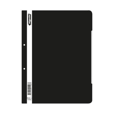 Bigpoint Telli Dosya Siyah, Standart, A4 Poşet Dosya İçin, Metal Tel - 1