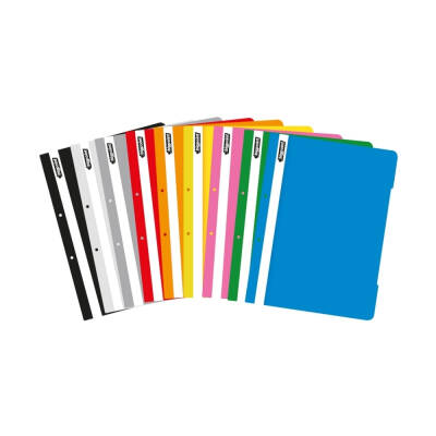 Bigpoint Telli Dosya Siyah, Standart, A4 Poşet Dosya İçin, Metal Tel - 3