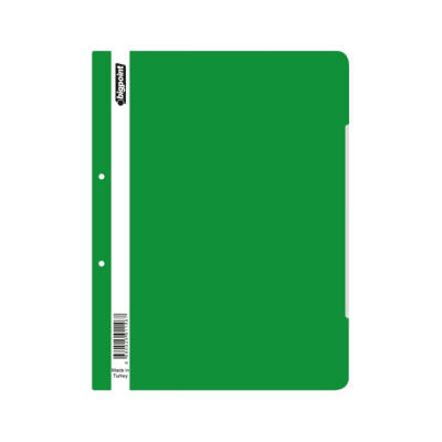 Bigpoint Telli Dosya Yeşil, Standart, A4 Poşet Dosya İçin, Metal Tel - 1
