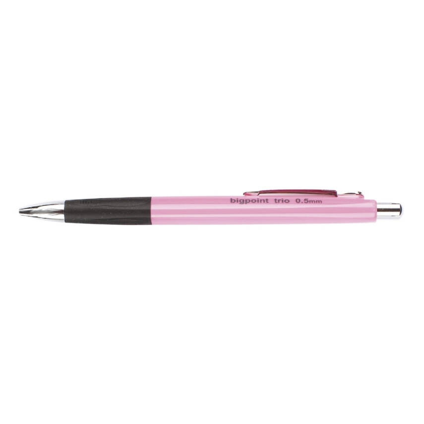 Bigpoint Trio Versatil Kalem, 0.5 mm, Gizlenbilir Uçlu, Pembe - 2