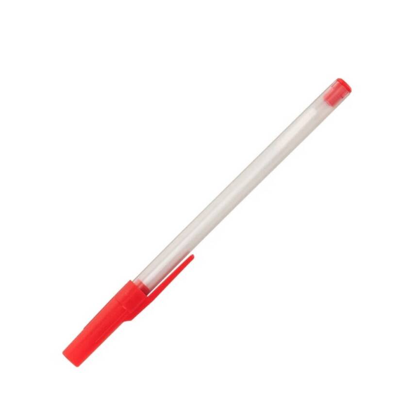 Bigpoint Tükenmez Kalem, 50 Adet, 3 km Yazma, 1.00 mm Uçlu, Kırmızı - 2