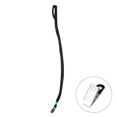 Bigpoint Yaka İpi, Metal Klipsli, Dayanıklı ve Şık Tasarım, Siyah - Bigpoint