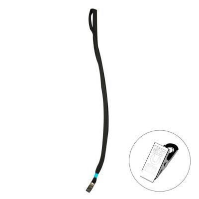 Bigpoint Yaka İpi, Metal Klipsli, Dayanıklı ve Şık Tasarım, Siyah - Bigpoint