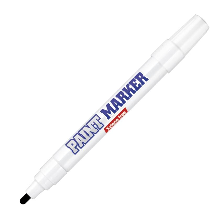Bigpoint Yuvarlak Uçlu Paint Marker, Kalın Uç,Endüstriyel Kalıcı,Siyah - 1