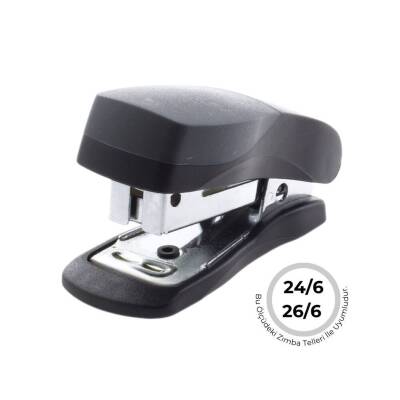 Bigpoint Zımba, 50’li, 24/6-26/6 Uyumlu, Cep Tipi, Pratik, Siyah - 2