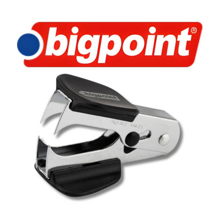 Bigpoint Zımba Sökücü, Kitlenebilir Kelebek, Koruyuculu, Siyah, Pratik - 3